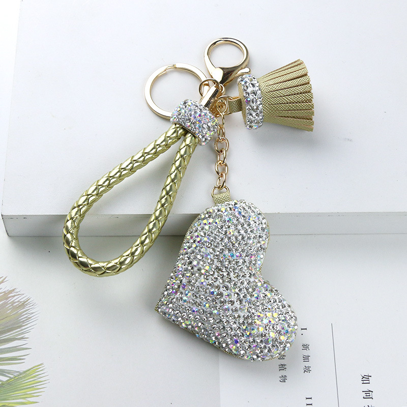 Gold heart shape