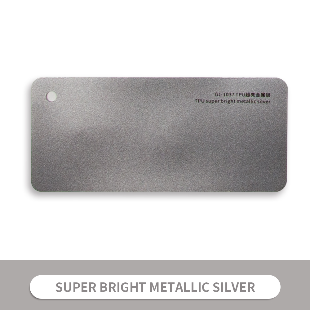 superbright metallic silver
