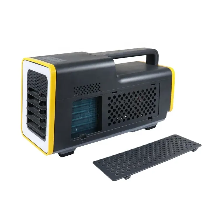 Portatile 1500BTU Outdoor Travel Mini DC 12V tenda condizionatore d'aria Mini Aircon portatile, condizionatore d'aria portatile per il campeggio