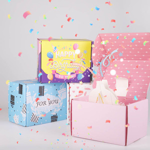 2023 yeni tasarım patlayan aşk hediye kutusu ile Pop Up konfeti DIY mailler gizemler paketi kağit kutu, parti anneler günü hediye kutusu - Product Image 2