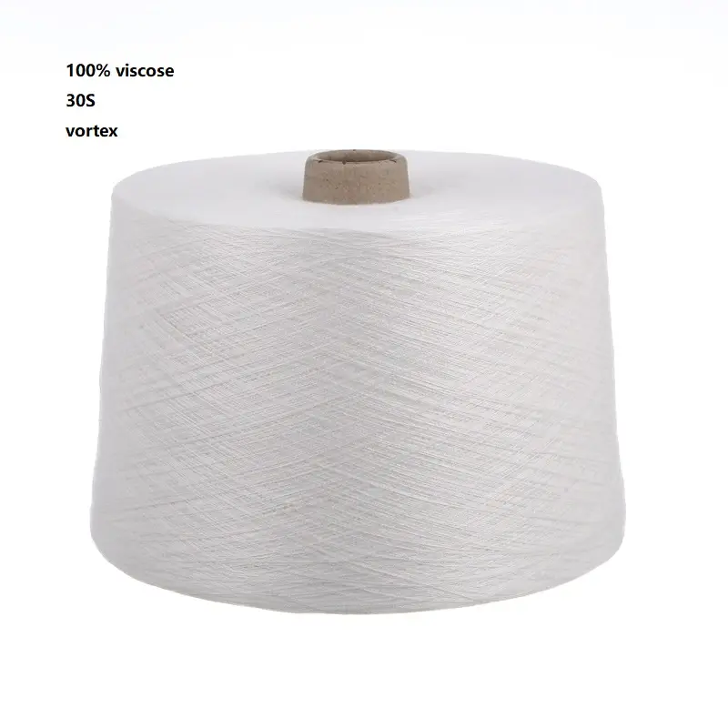 Sợi Viscose 100 30S/1 Vortex mvs để Đan và dệt