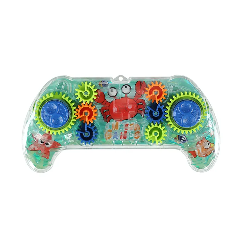 Education Game Gamepad Shape Puzzle Gear Ball Maze Game Machine Toys