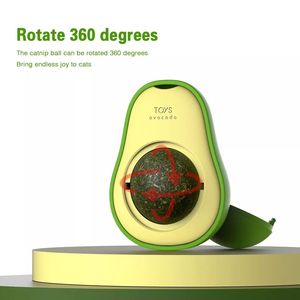 Muestra gratis, recién llegado, juguete para mascotas, se puede girar, divertido juego de hierba gatera, juguete para gatos con forma de aguacate, Bola de hierba gatera, juguetes para gatos - Product Image 4