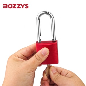 Endüstriyel kilitleme için otomatik Pop-Up ile özel lazer kodlu anahtar tutucu Anti-UV alüminyum asma kilit-etiketleme - Product Image 3