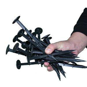 ओ. ओ. बागवानी कपड़े नाखून प्लास्टिक विरोधी घास के रंग-घास के मैदान के काम के लिए नेट फिक्स्ड सम्मिलन - Product Image 1