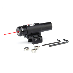 ミニレッドドットスコープタクティカルレッドポインター、11mm/20mmマウント付き