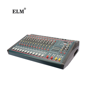 DN1233 ELM <strong>12</strong> Channel Professional Sound <strong>Audio</strong> Power Mixer Usb <strong>Interface</strong> Controller Mixer Professional <strong>Audio</strong> Amplifier - Product Image 2