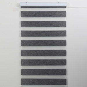 Karartma Polyester Zebra perde manuel satın stor perde elektrikli panjur akıllı manuel Windows Shades & kepenkleri ürün için - Product Image 1