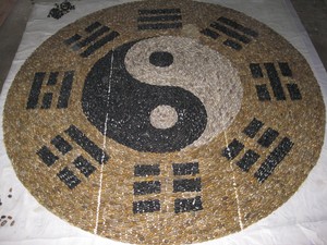 Refine <strong>Stone</strong> Supply Mixed Color Decorative Mesh <strong>Pebble</strong> Tiles Polished <strong>Natural</strong> <strong>Stone</strong> Glass Round Cobble Tiles Park Application - Product Image 4