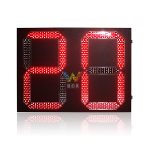 0-199s LED <span class=keywords><strong>Countdown</strong></span> <span class=keywords><strong>Timer</strong></span> Verkehrs signal <span class=keywords><strong>Timer</strong></span> 600mm 800mm Rot Gelb Grün 3-stellig 3 Farben Ampel LED <span class=keywords><strong>Countdown</strong></span> <span class=keywords><strong>Timer</strong></span> - Product Image 2