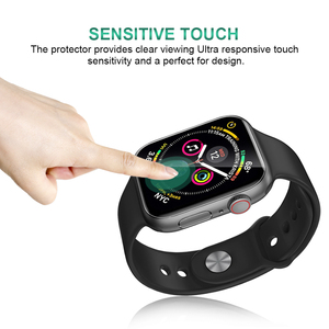 YCYMO akıllı saat aksesuarları 3D yuvarlak kenarlı ekran koruyucu Apple için İzle serisi 7 8 Ultra ekran koruyucu 41mm ve 45mm - Product Image 3