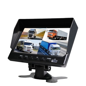 ZYX OEM 4CH AV/CVBS 4 CH Quad 9 otobüs ters monitör desteği 4 CVBS Analog kameralar - Product Image 1