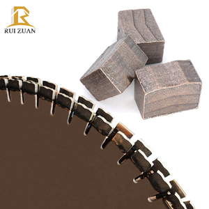 Broca de núcleo, dientes, segmento de diamante, segmento de piedra de soldadura, herramientas de molienda de diamante de metal, puntas de hoja de sierra, segmento de hoja de sierra - Product Image 1