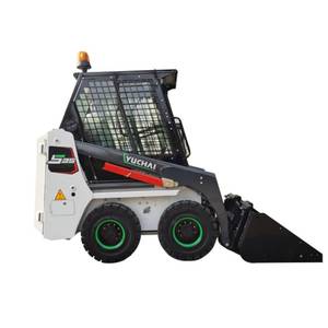 迷你4x4轮式装载机，带前部和反铲2吨额定负载EPA小型拖拉机抓斗履带滑移装载机迷你滑移转向装载机 - Product Image 6