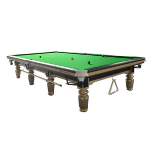 <span class=keywords><strong>12ft</strong></span> quốc tế Kích thước thép đệm và rắn gỗ billiard Snooker bảng với Slate Top Tiếng Anh Snooker bảng - Product Image 1