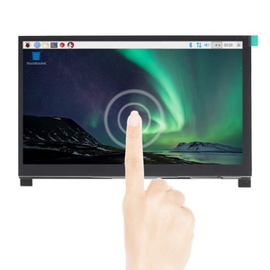 7-Zoll-IPS-Touchscreen-Monitor Hoch auflösende Multimedia-Schnitts telle 1024 X600 Pixel-Display mit Halterung für Raspberry Pi 3B/4B - Product Image 6