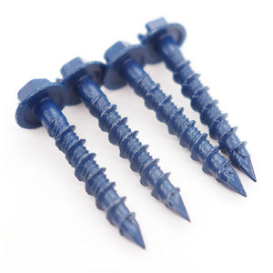 Custom 5mm 152mm 1/4 Hex Washer Head Tapcon <strong>Concrete</strong> <strong>Screws</strong> Hexagon <strong>Screw</strong> Bolt <strong>Concrete</strong> Anchor <strong>Screws</strong> M12