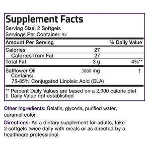 CLA capsula morbida ad altissima efficacia Non stimolante coniugato integratore per la salute acido linoleico Capsule Softgel - Product Image 2