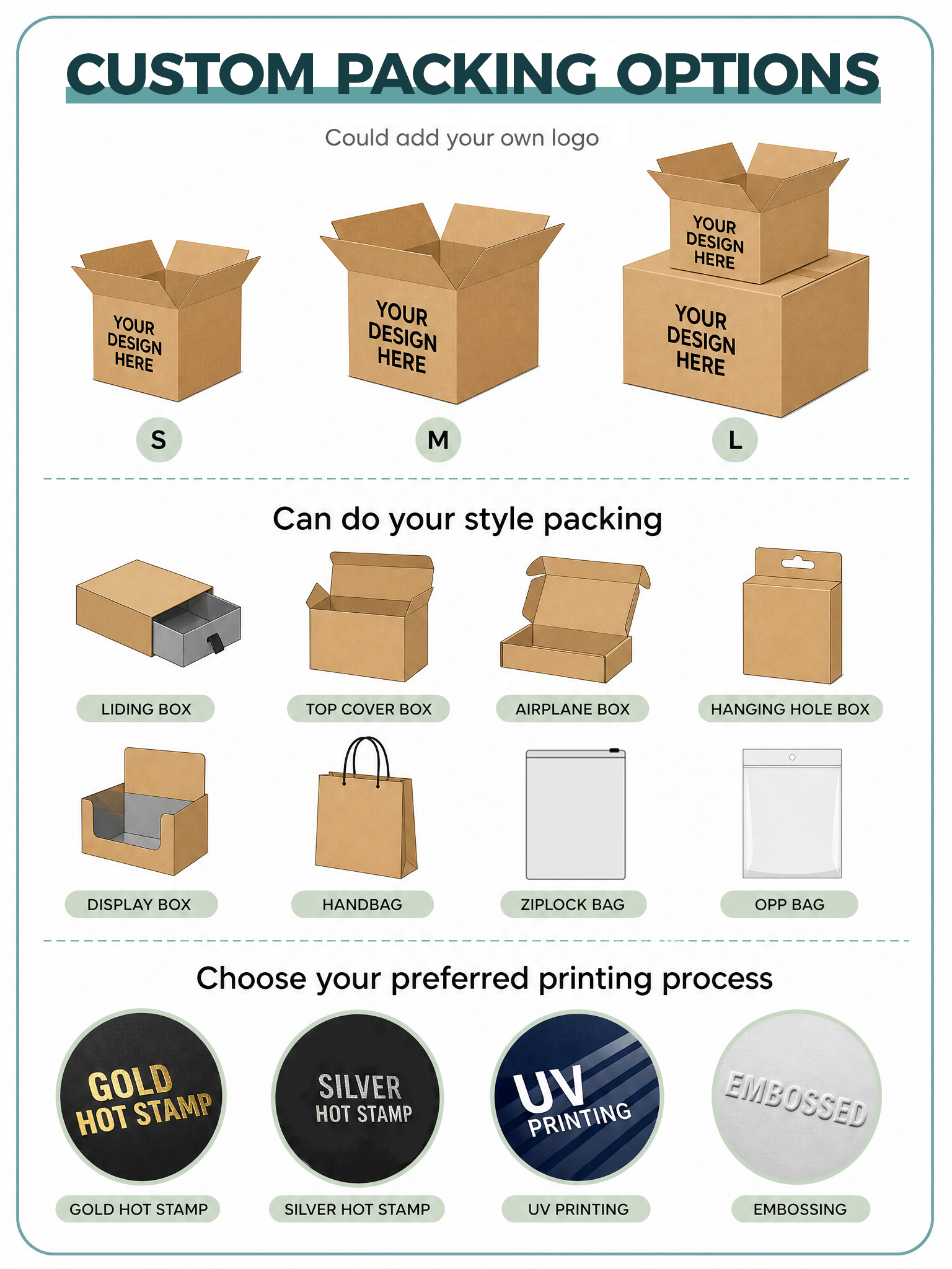 Custom Label & Custom Packaging