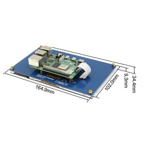 DSI-Display 7 Zoll 800 × 480 Pixel IPS kapazitiver Touchscreen kostenloser MIPI-LCD für Raspberry Pi 5/4B/3B - Product Image 3