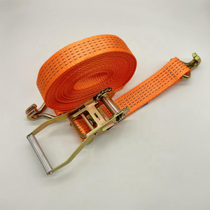 Vrachtwagenvervoer zware 2 inch laadriem với J haak ratel vastgebonden Riem - Product Image 6