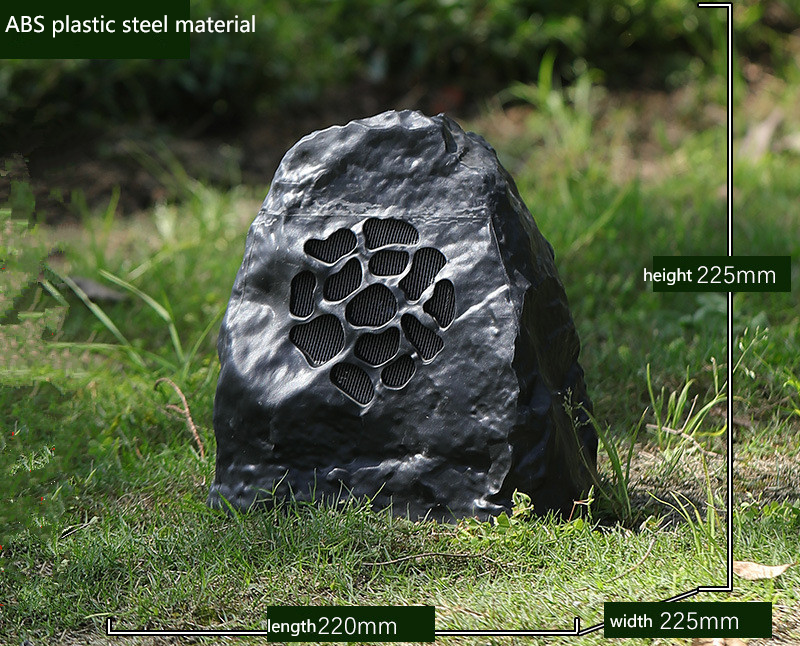 Pierre fer à cheval ABS noir