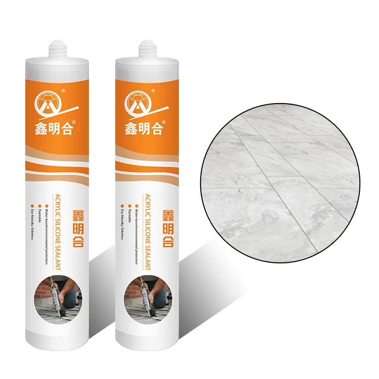 MH355 Acrylic Sealant Accept Custom OEM ODM Caulking Edge No Smell Clear Structural Acrylic Silicone Mastic Sealant Adhesive