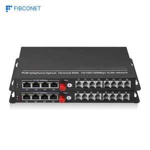 Tek Fiber FC arayüzü 4 kanallı Gigabit fiziksel izolasyon ağı 8 kanallı telefon optik alıcı-verici - Product Image 2