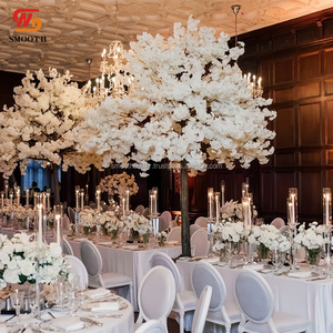 SMOOTHラージイベント背景テーブル装飾ツリー白い人工桜の木結婚式用 - Product Image 2