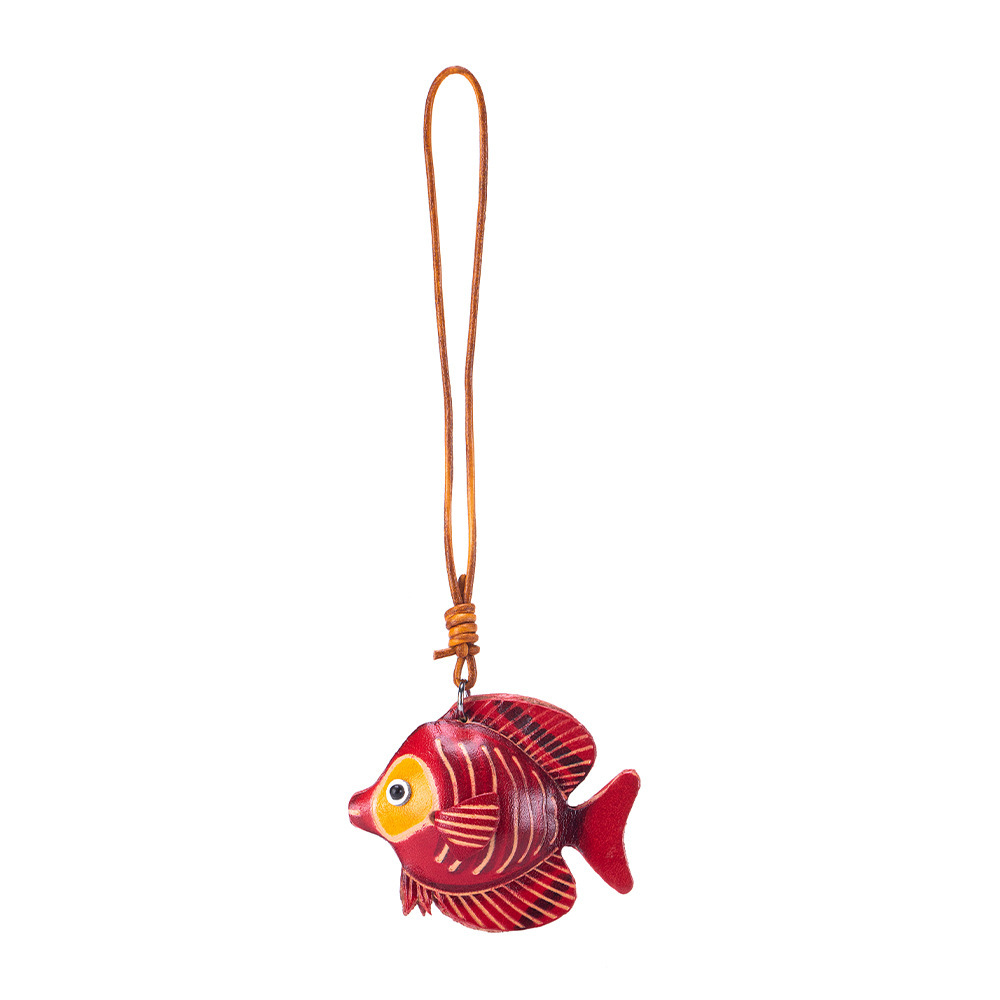 Pez pequeño rojo