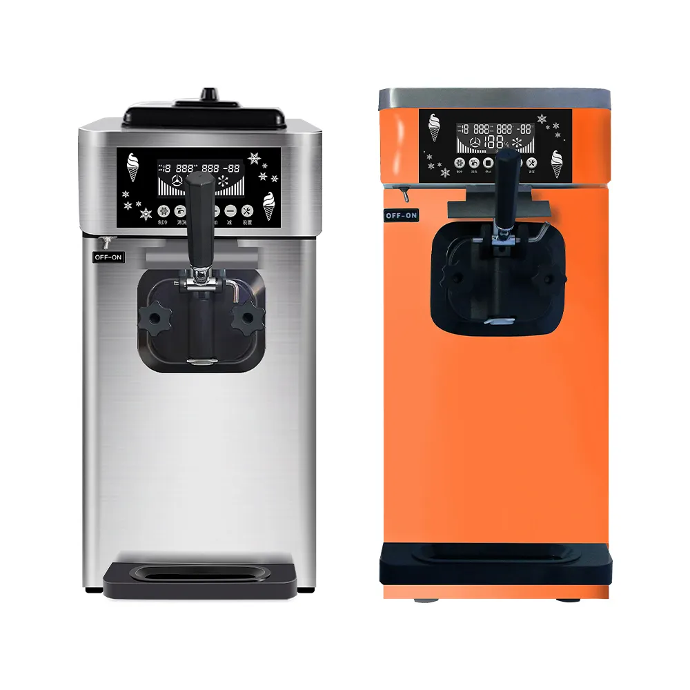 IT-MIC-16W Andere Snack Machines Commerciële Ijs Machine Roze Blauw Oranje Geel Ijsje Machine