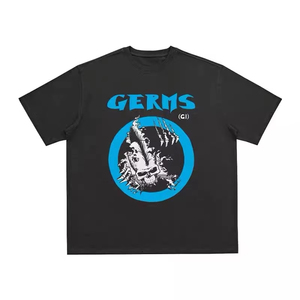 Cehennem T-shirt yıldız markalı giyim üreticisi özel yüksek kalite % 100% pamuk boy Vintage Tee baskı T shirt grafik erkekler - Product Image 1