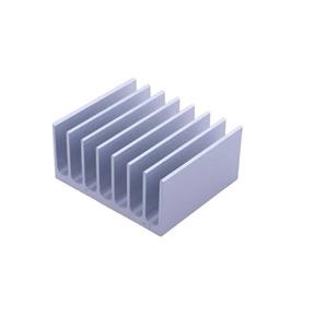 Gümüş bilgisayar soğutma pedleri elektronik çip ısı dağılımı soğutucu için alüminyum soğutucu ısı emici ısıtıcı radyatör - Product Image 1
