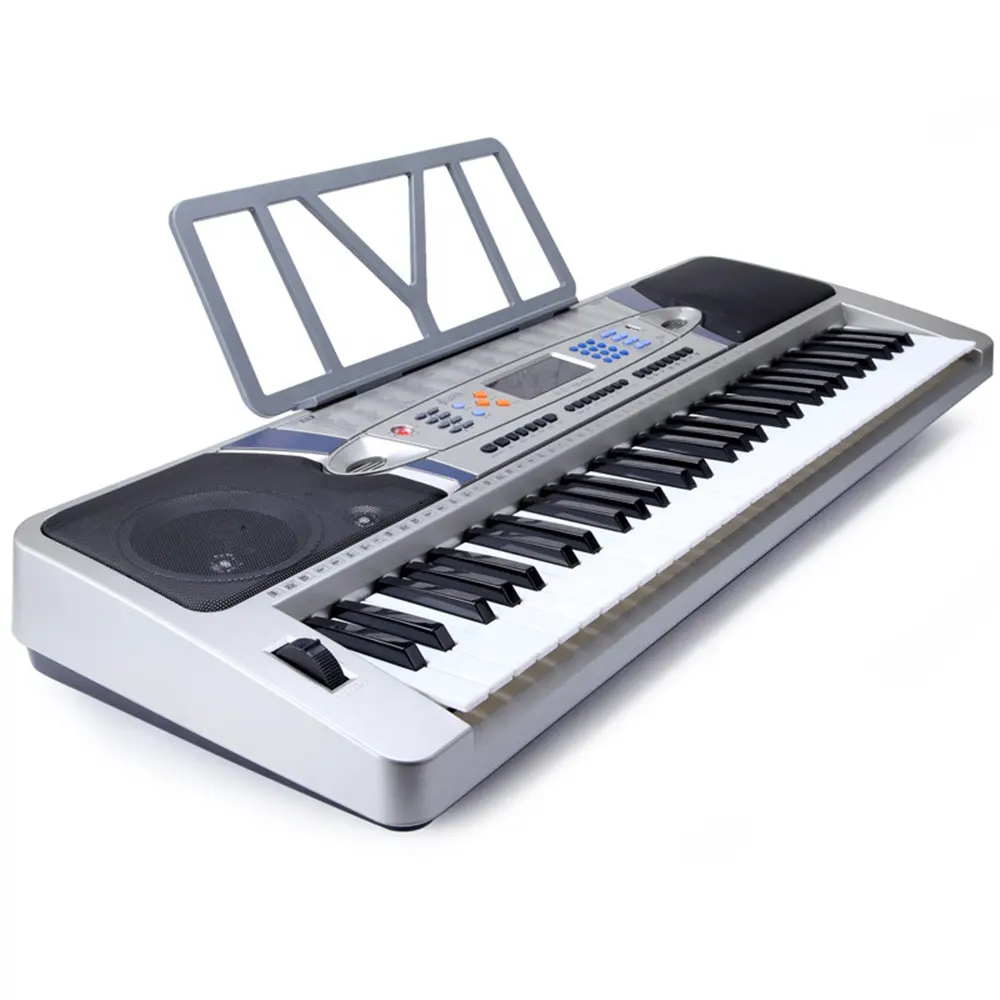 YM-663 Organ Piano Elektronik 61 Tuts Multifungsi untuk Instrumen Keyboard Bermain