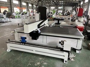 Vendita calda 4 assi 1325 4 * 8ft Router Cnc 3 assi intaglio legno MDF porta della cucina che fa macchine CNC con asse di rotazione laterale - Product Image 4