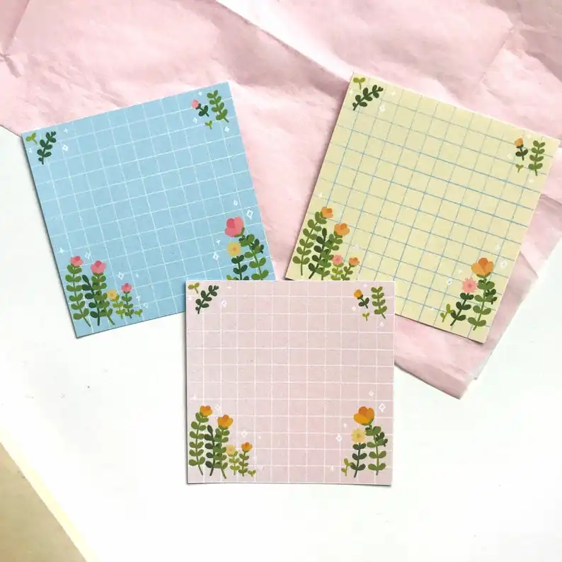 Tùy Chỉnh Notepad Memo Pad Ghi Chú Dính Nhiều Cơ Sở Thiết Kế