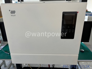 Inversor solar híbrido inteligente de 12KW y 48V de voltaje de entrada, Red de encendido/apagado, con salida dual para sistemas solares monofásicos