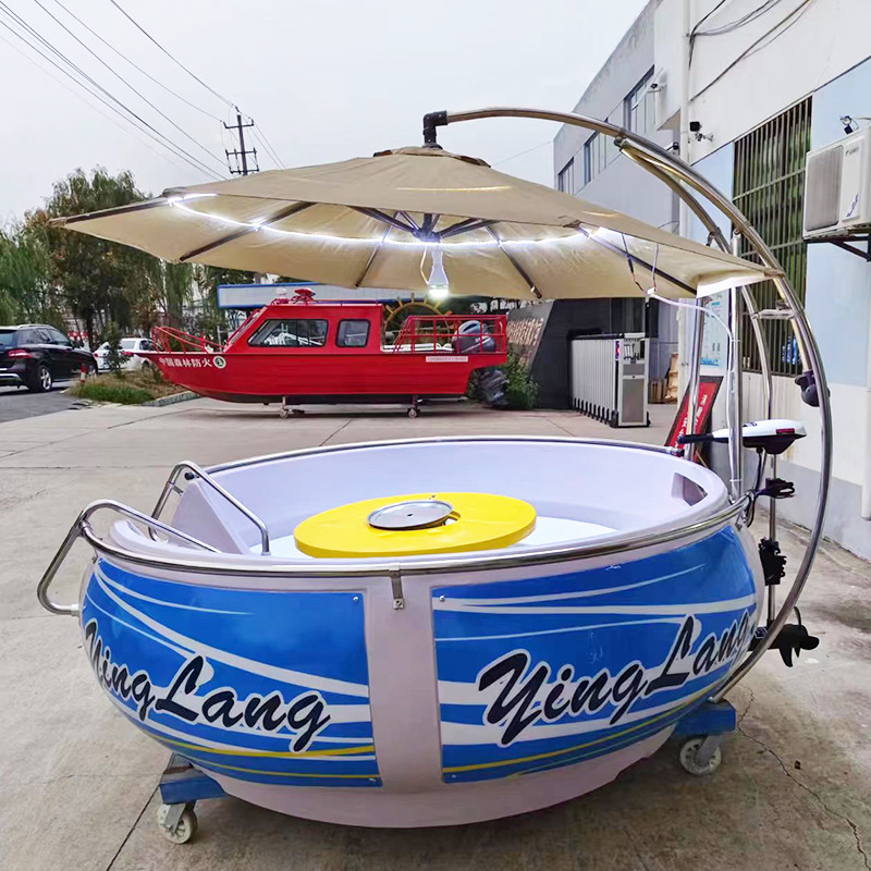 New barbecue boat