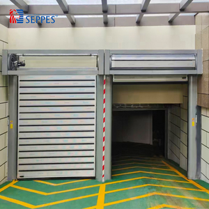 1.5 mm Thick Panels Robust Simple Hard Fast Roll up Door with Insulated Spiral Design - Product Image 5