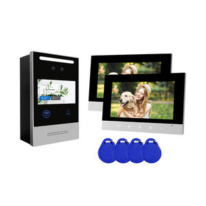 1080p Smart Video Door Phone Tuya Sistema de intercomunicación IP con cámara digital Smart Gate Timbre para seguridad en el hogar - Product Image 1