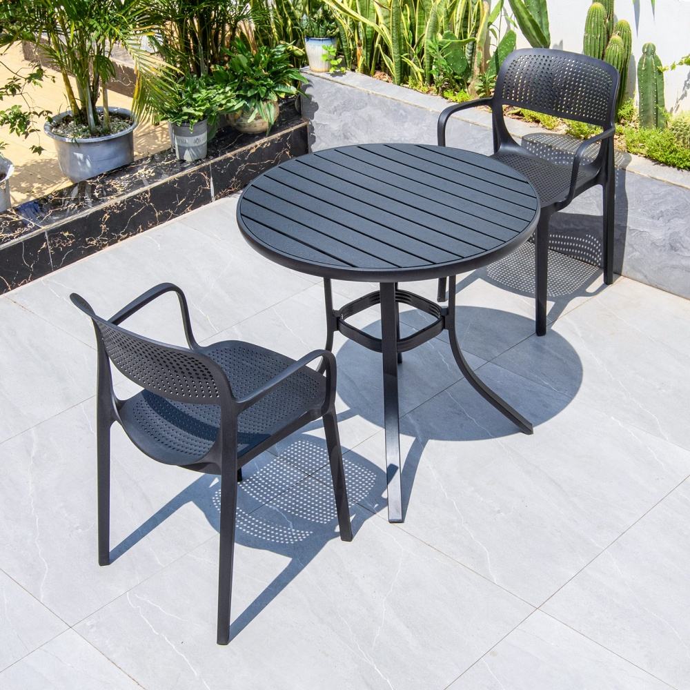 SBR-80cm table et 2 chaises