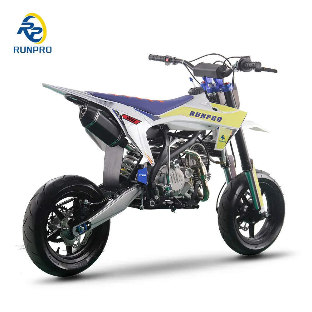 2024 RUNPRO 150cc-190cc Motocicletas todoterreno de gas Diseño más nuevo Super Motard Dirt Bike 155cc 160cc