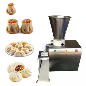 レストラン用穀物製品Shaomai自動小型点心Siomai 3ラインギアボックス餃子製造機 - Product Image 1