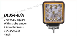 Dahua Good Quality 12V <strong>24V</strong> <strong>24W</strong> Driving <strong>Led</strong> Lamp Oval <strong>Led</strong> Work Light with EMC Design - Product Image 4