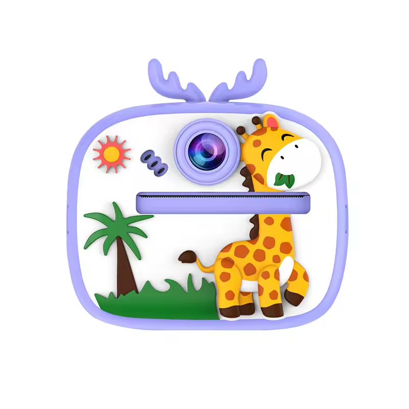 Girafe violette