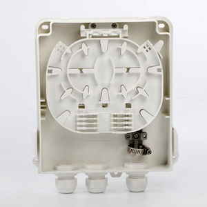 Yaxun FTTH 8 lõi sợi quang Hộp thiết bị đầu cuối trong nhà treo tường 1 trong 2 ra FDB 8 cổng sợi quang hộp - Product Image 3