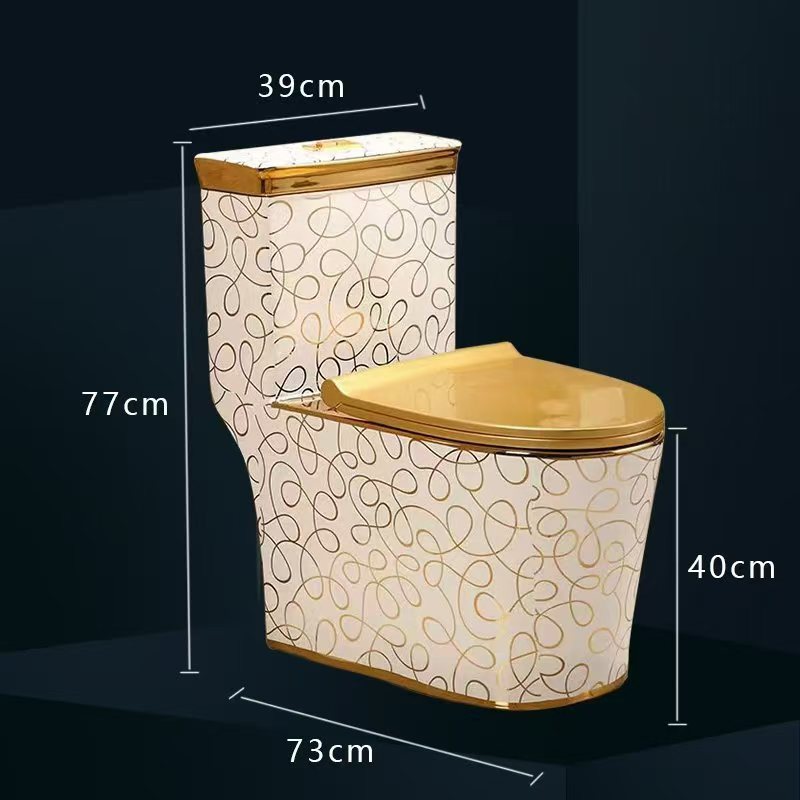 Toilette modèle D Gold-Line - Entraxe 300 mm