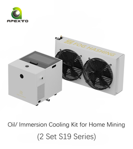 用于计算机服务器的Foghash浸入式冷却系统C2冷却器套件高效系统 - Product Image 6