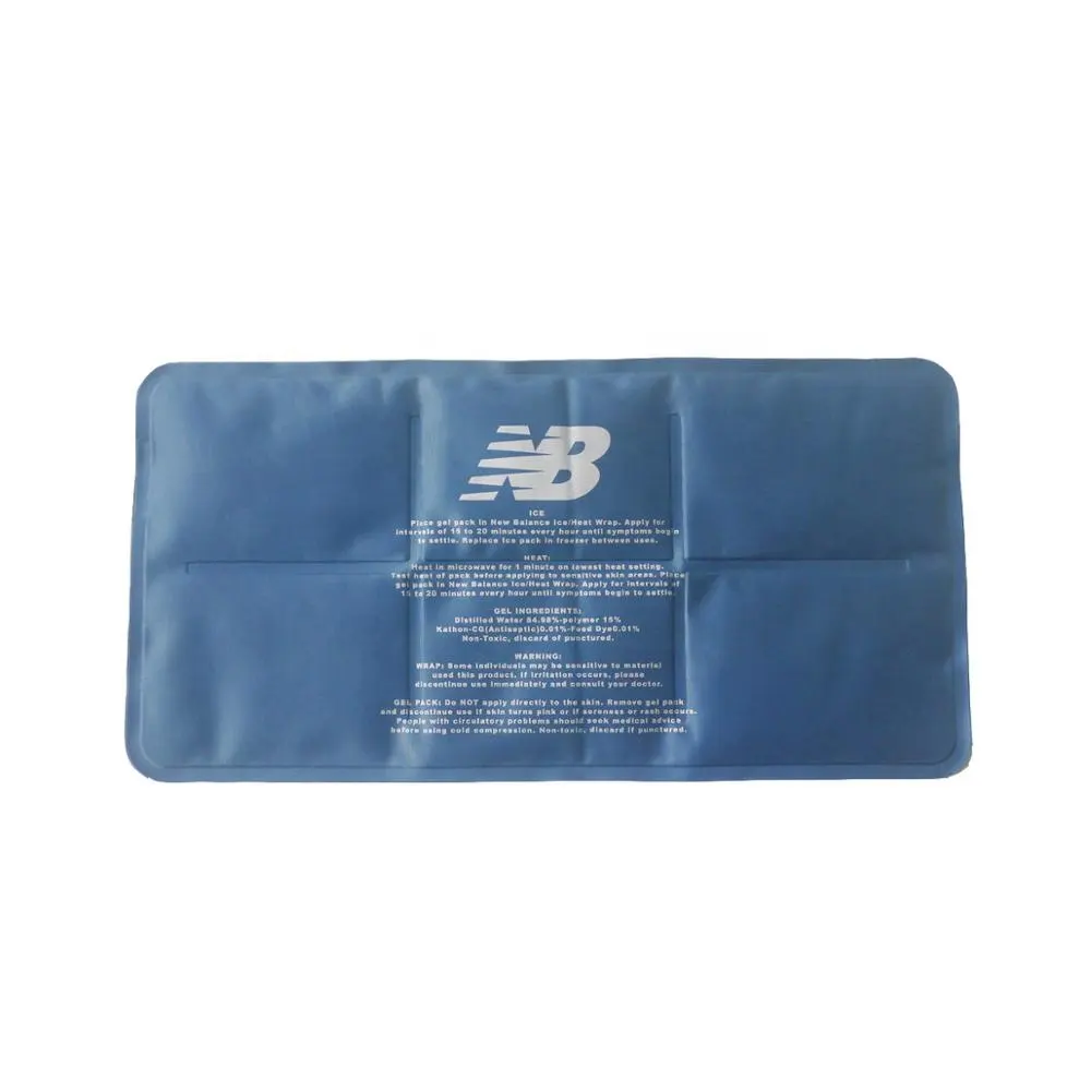 Nueva Medicina Deportiva Balance caliente/frío Gel comprimir Nylon/PVC con gel interior Material y reutilizable caliente frío hielo paquete de Gel producto