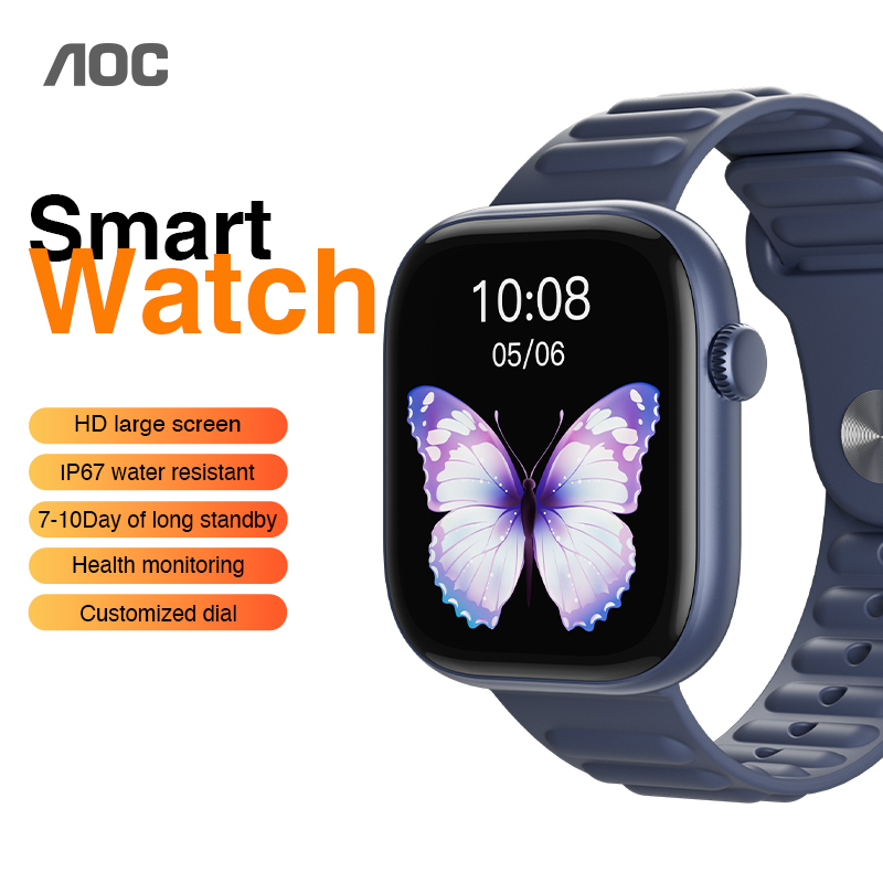 AOC Blue Smartwatch